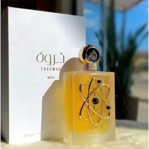 Perfume Tharwah Gold Lattafa 100 ml Feminino