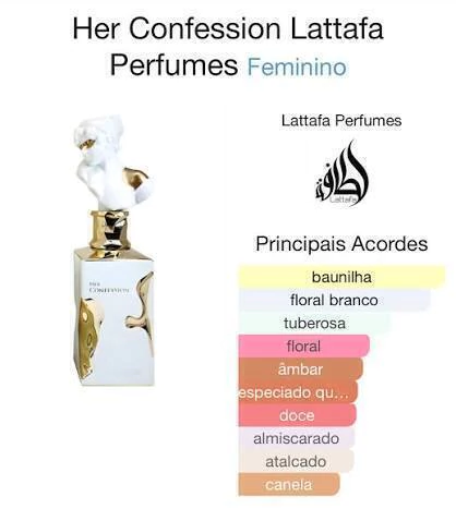 Perfume Her Confession 100 ml Lattafa Feminino - Imagem 2