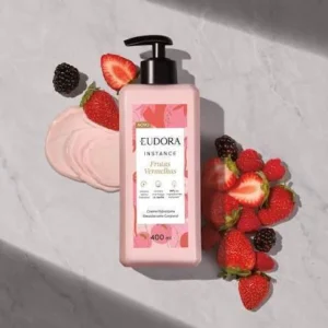 Creme Hidratante Instance Frutas Vermelhas 400 ML Eudora