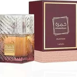 Perfume Khamrah Dukhan Lattafa 100 ml Masculino