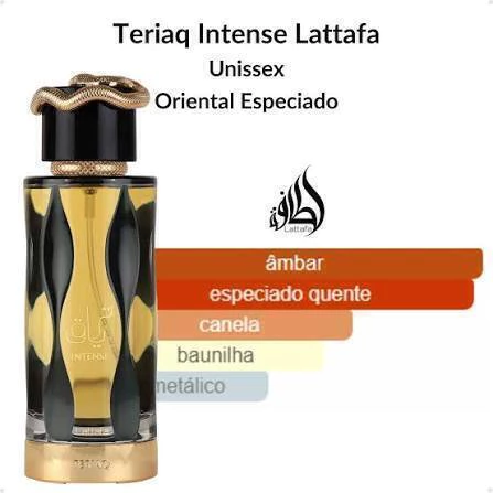 Perfume Tériaq Intense Lattafa 100 ml Masculino - Imagem 4