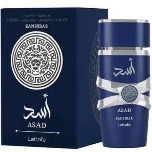 Perfume Asad Zanzibar Lattafa 100 ml Masculino