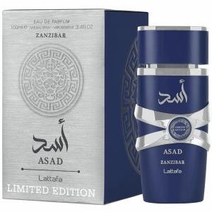 Perfume ASAD Zanzibar Limites Edition 100 ml Lattafa Masculino