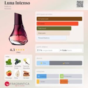 Perfume Luna intenso Natura 50 ml Feminino